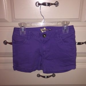 Purple Shorts!